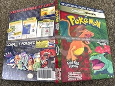 Pokemon Fire Red Leaf Green GBA Custom Hardcover Guide Game Boy Advance