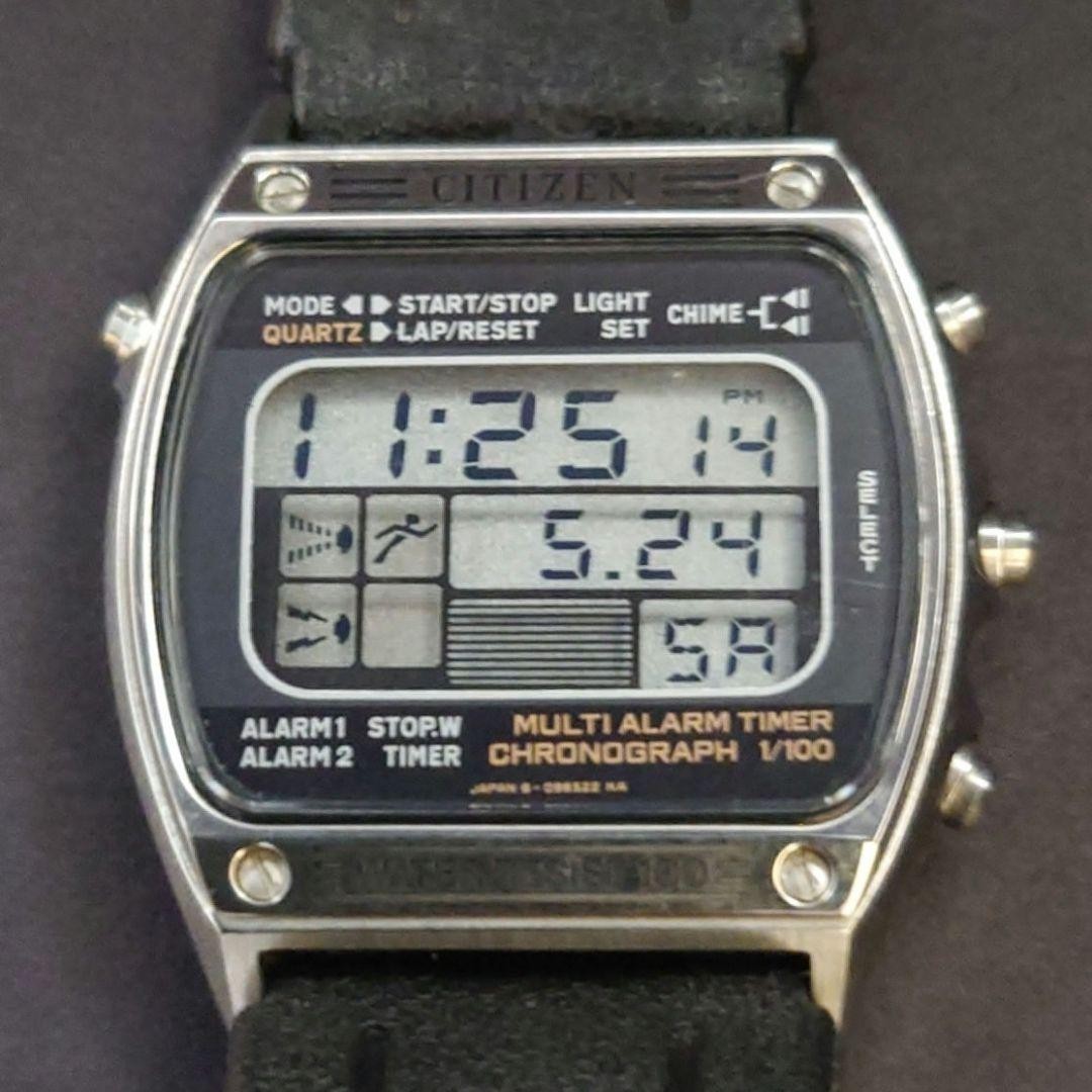 時計 CITIZEN MULTI ALARM Citizen Multi Alarm III Japan Watch | eBay