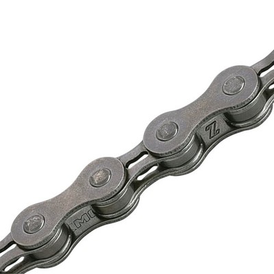 KMC Z6 Chain   6/7 Speed   116 Links   Gray, Affordable Replacement, Master Link