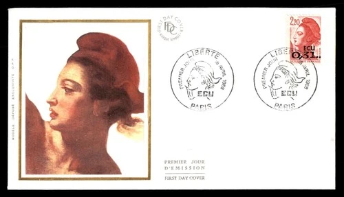 Mayfairstamps France FDC 1988 Marianne Revalued First Day Cover aaw_63215