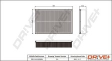 Dr!ve+ Luftfilter DP1110.10.0209 für VOLVO