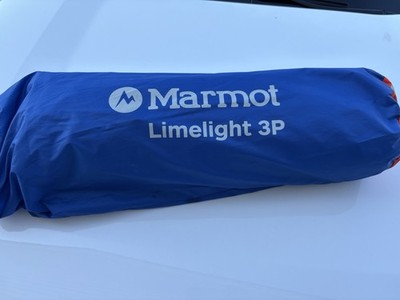 Brand New Marmot Limelight 3P Tent 3-Person Backpacking Tent Solar/Red Sun