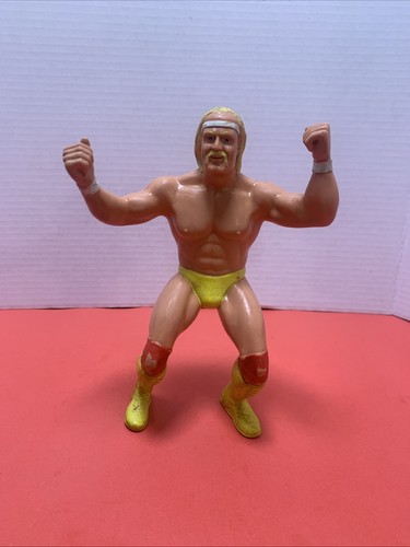 1984 LJN Wrestling Superstars Hulk Hogan Stamped 8...