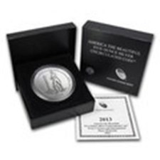 2013-p 5oz Silver Atb W/box & Papers (perry's Victory, Ohio)