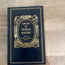LIBRARY OF WORLD POETRY Intro. By William Cullen Bryant -Avenel Books NY 1970