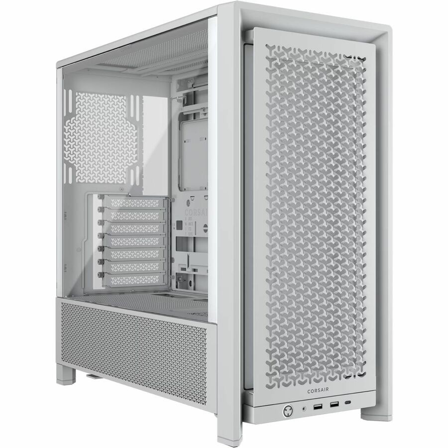 CORSAIR 4000D Frame Modular Mid-Tower ATX PC Case White 13690₽