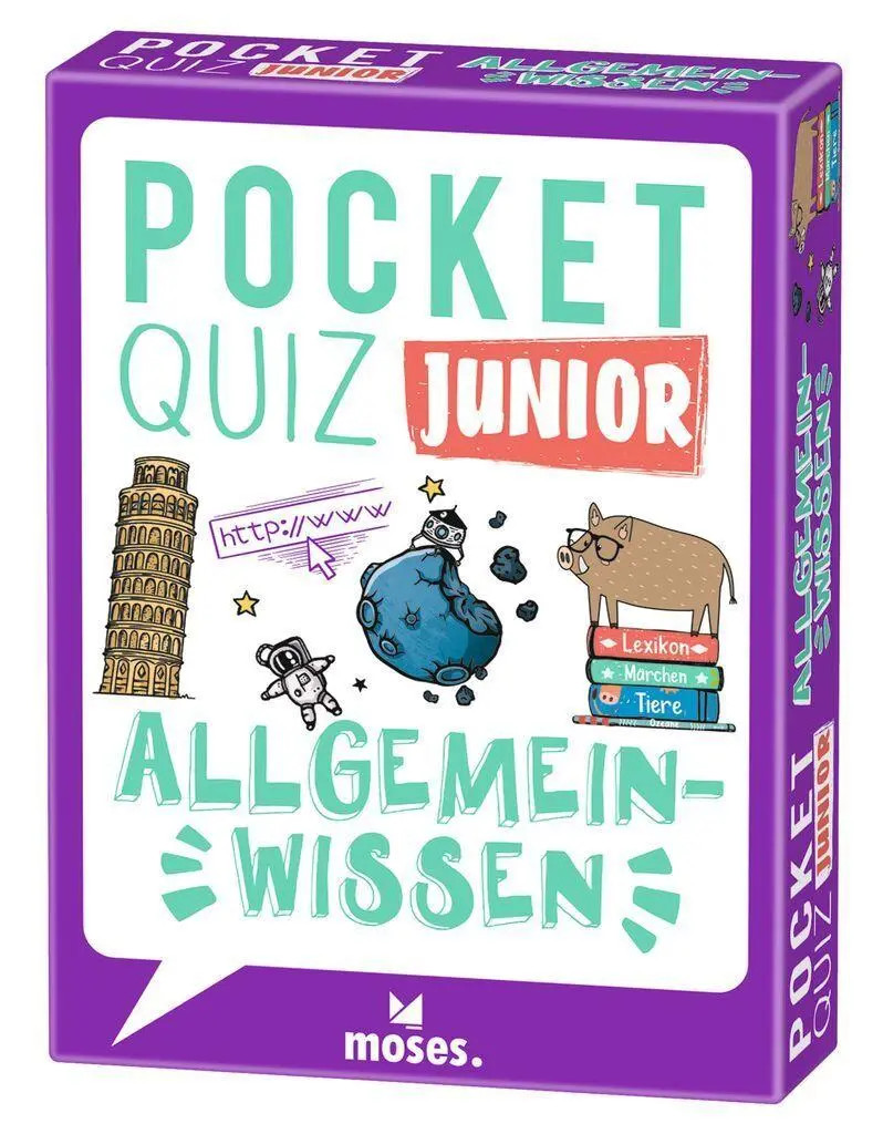 Pocket Quiz junior Allgemeinwissen | Nicola Berger | Spiel | Pocket Quiz Junior - Bild 2