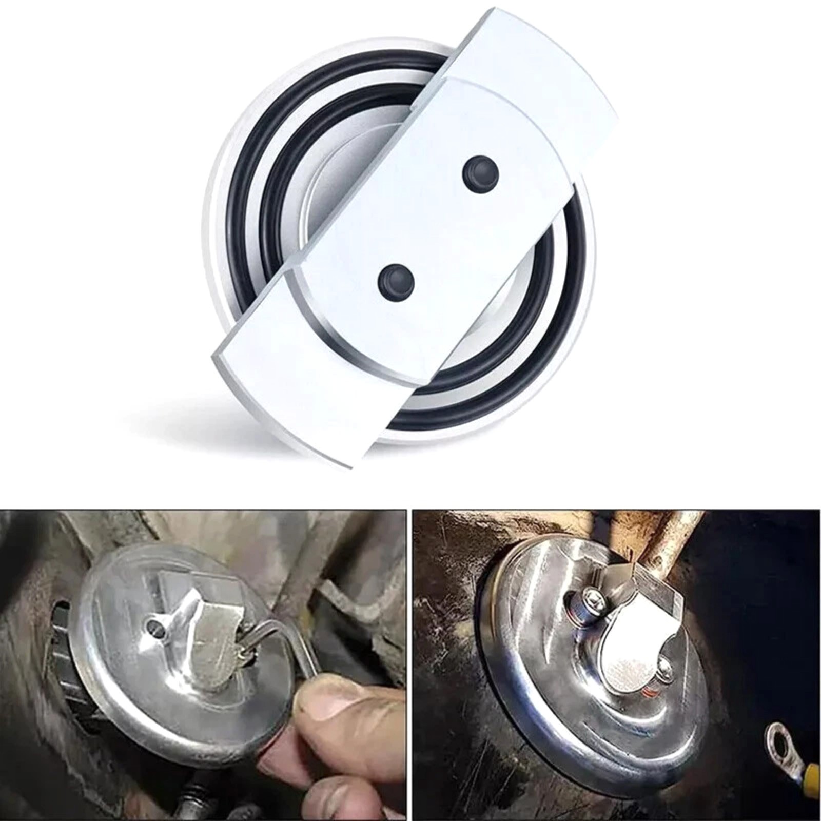 Dipstick Tube Adapter Repair Kit For Ford 7.3L Powerstroke E-350 Van 1995-2003 thumbnail 12