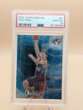Topps Pristine Yao Ming Houston Rockets #51 2002-03 Rookie PSA 10