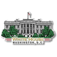 White House Magnet by Classic Magnets, Washington D.C. Series