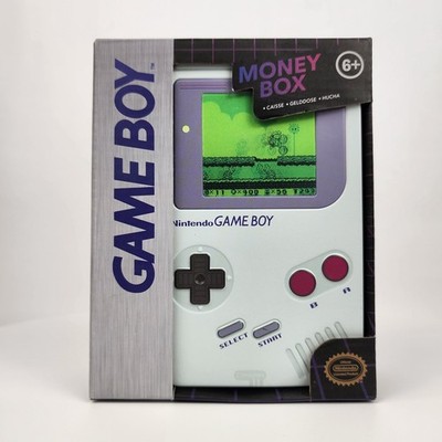 Super Mario Land Game Boy Tin Money Box Coin Bank   Lenticular Screen   Paladone