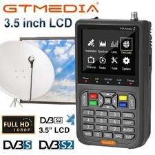 Profi Sat Finder GTMEDIA V8 Satelliten Messgerät SATFINDER DVB-S/S2/S2X 3.5" LCD