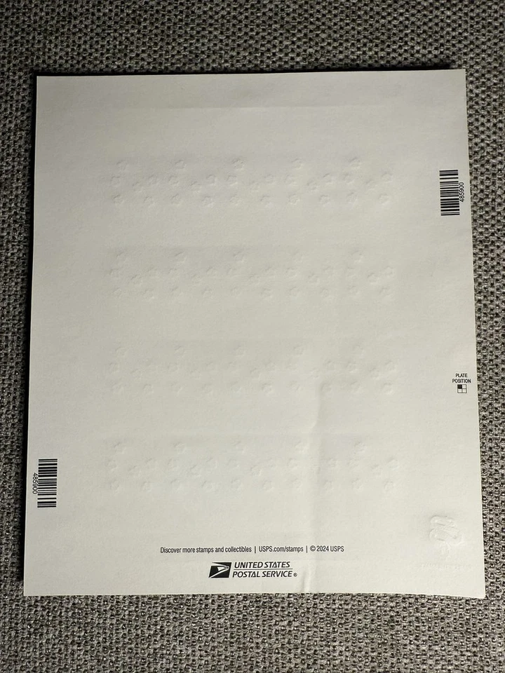 USPS Forever Stamps 2025 Year of the Snake – 20 Stamp Sheet – New Unused - Image 4 of 4