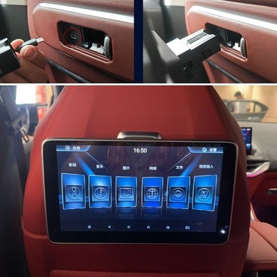 Car TV Headrest Monitor Support Wifi,Mobile Hotspot,SIM Card For BMW 525i 2025
