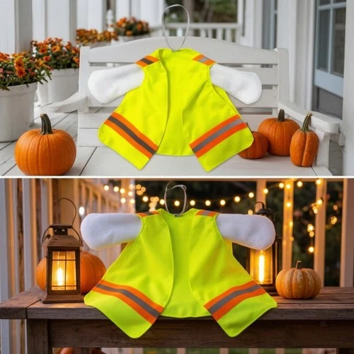 Reflective Goose Vest High-Visibility Costume Funny for Seasonal Photo Moments image 6