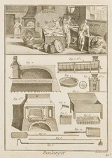 In der Backstube, Rad. Romantik Berufsleben 1800-1849 Druckg Unbekannt (19.Jhd)