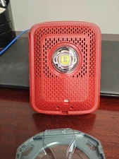 NEW SYSTEM SENSOR SPSRLED FIRE LED INDOOR WALL SPEAKER STROBE RED