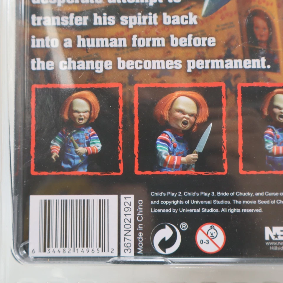 NECA Chucky Good Guys Child's Play 5.5" Action Figure Free Shipping New Sealed - Image 4 of 4