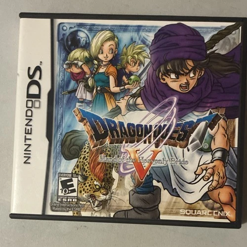 Square Enix Dragon Quest V: Hand of the Heavenly Bride Nintendo DS RPG E10+ Man…