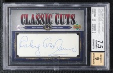 2007 Upper Deck Sweet Spot Classic Cuts 2/2 Rocky Graziano BGS 7.5 Auto s7f