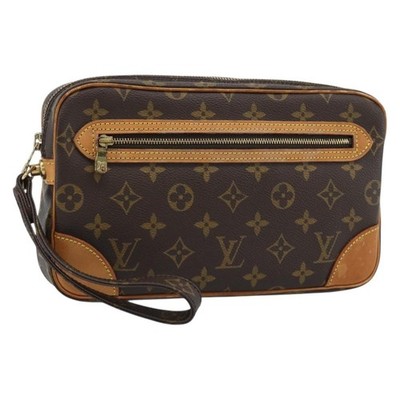 LOUIS VUITTON Monogram Marly Dragonne GM Clutch Bag M51825 LV Auth ep14895