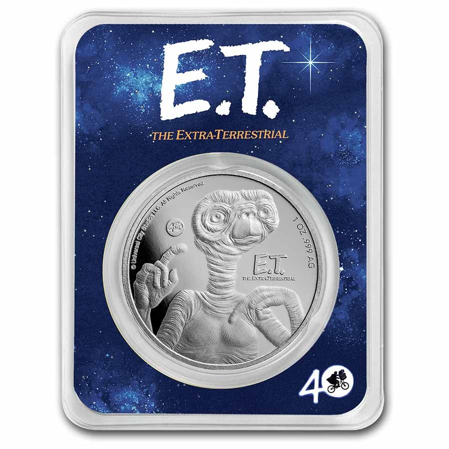 2022年 ニウエ 2ドル 1オンス銀貨 2022 Niue 1 oz Silver E.T.