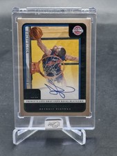 2024 Panini One And One Tayshaun Prince Timeless Moments Emerald Auto /5 Pistons
