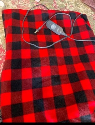 Sunbeam Electric Throw Microplush 3 Heat Settings 3 Hour Shutoff 50x60