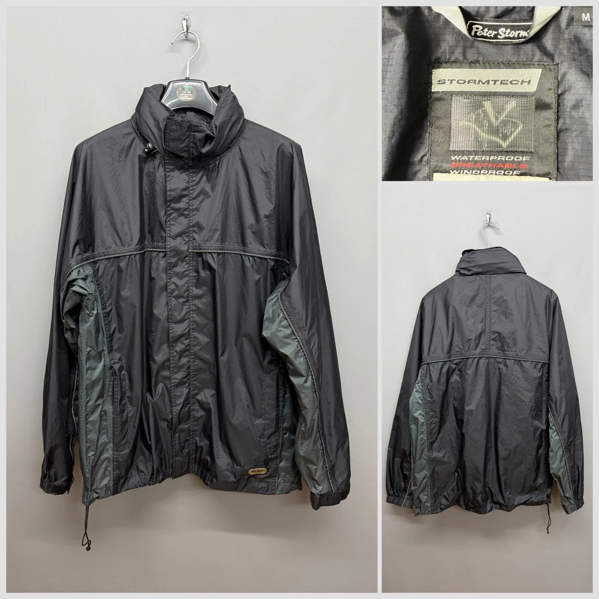 Veste De Pluie Imperméable Peter Storm Pour Garçon 9-10 Ans - Noir - Anorak Emballable