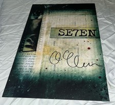 Andrew Kevin Walker Signed 12x18 Se7en Photo Writer With Proof
