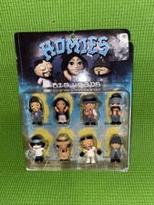 Homies Big Heads Serie #1, Juego de 8 Figuras Homieshop 2015 Pelon Big Loco Gata