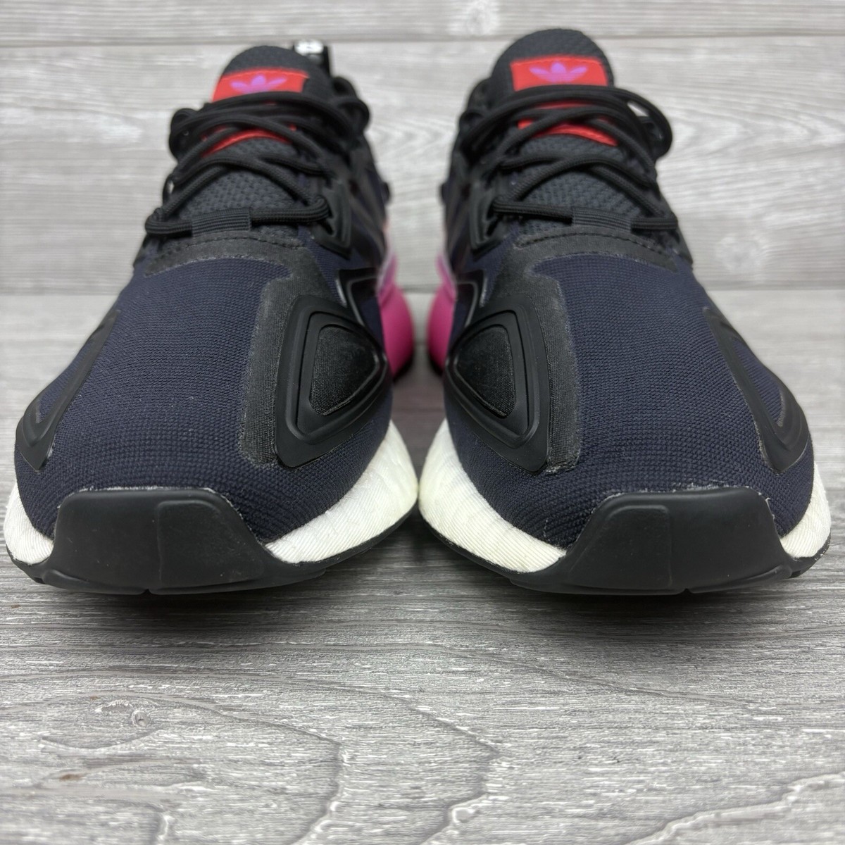 adidas training shoes Black／pink Adidas ZX 2K Boost Women Casual Running Shoe Black Pink