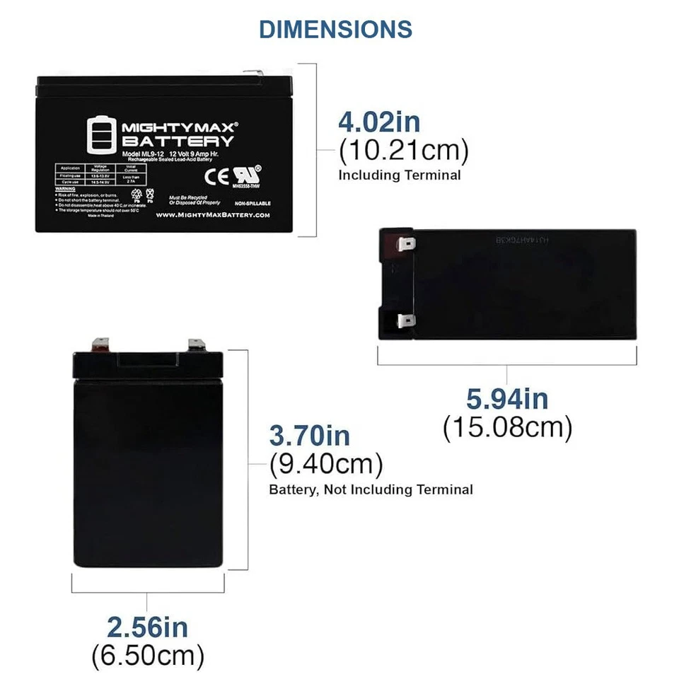 High Capacity Razor MX350 Battery Replacement Kit w/ Wire Harness for MX350/400 - Image 2 of 3