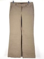 Tommy Hilfiger Womens Pants Size 8 Tan Houndstooth Design Trousers Career
