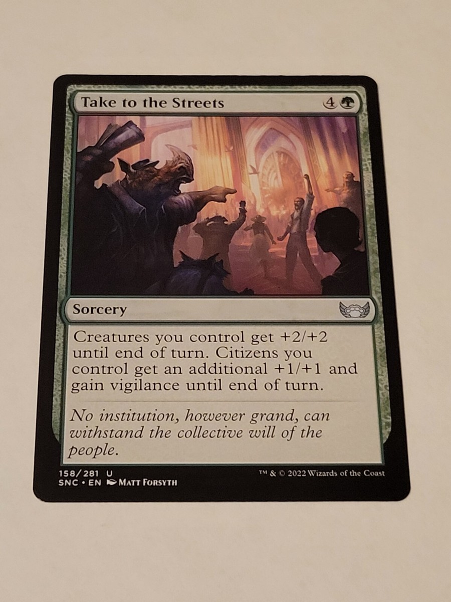 streets of new capenna card sleeves Ultra PRO - Magic: The Gathering x 3.5 in Magic: the Gathering - Streets