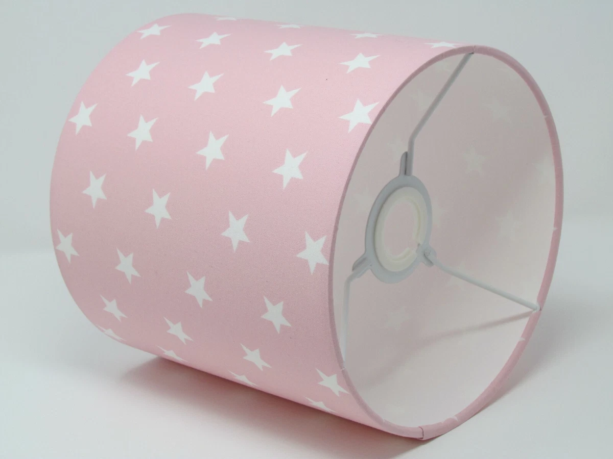 Pink on sale star lampshade