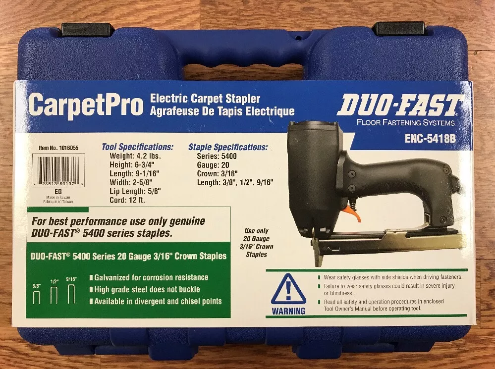 Electric carpet cheap staple gun