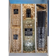 Vodka Three Sixty 0,7L. 37,5% vol. Geschenkset!