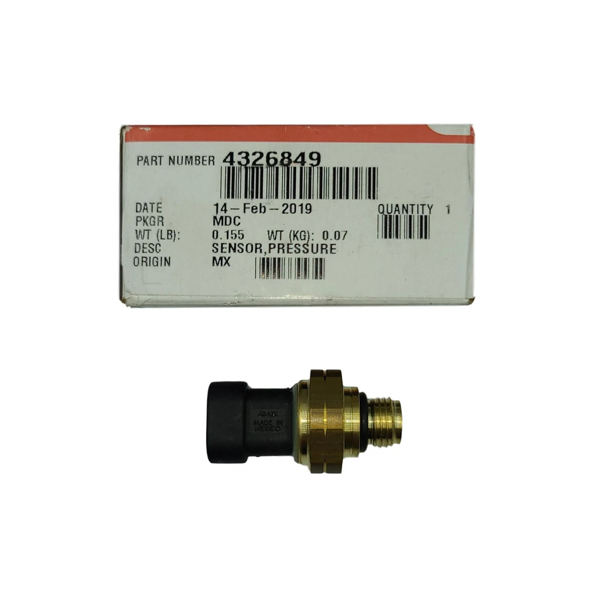 New OEM Genuine Cummins OIL PRESSURE SENSOR 4326849 | eBay