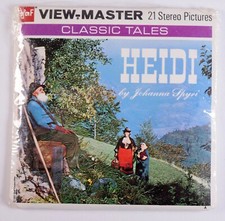 View-Master Heidi Johanna Spyre 2 reel packet booklet B425