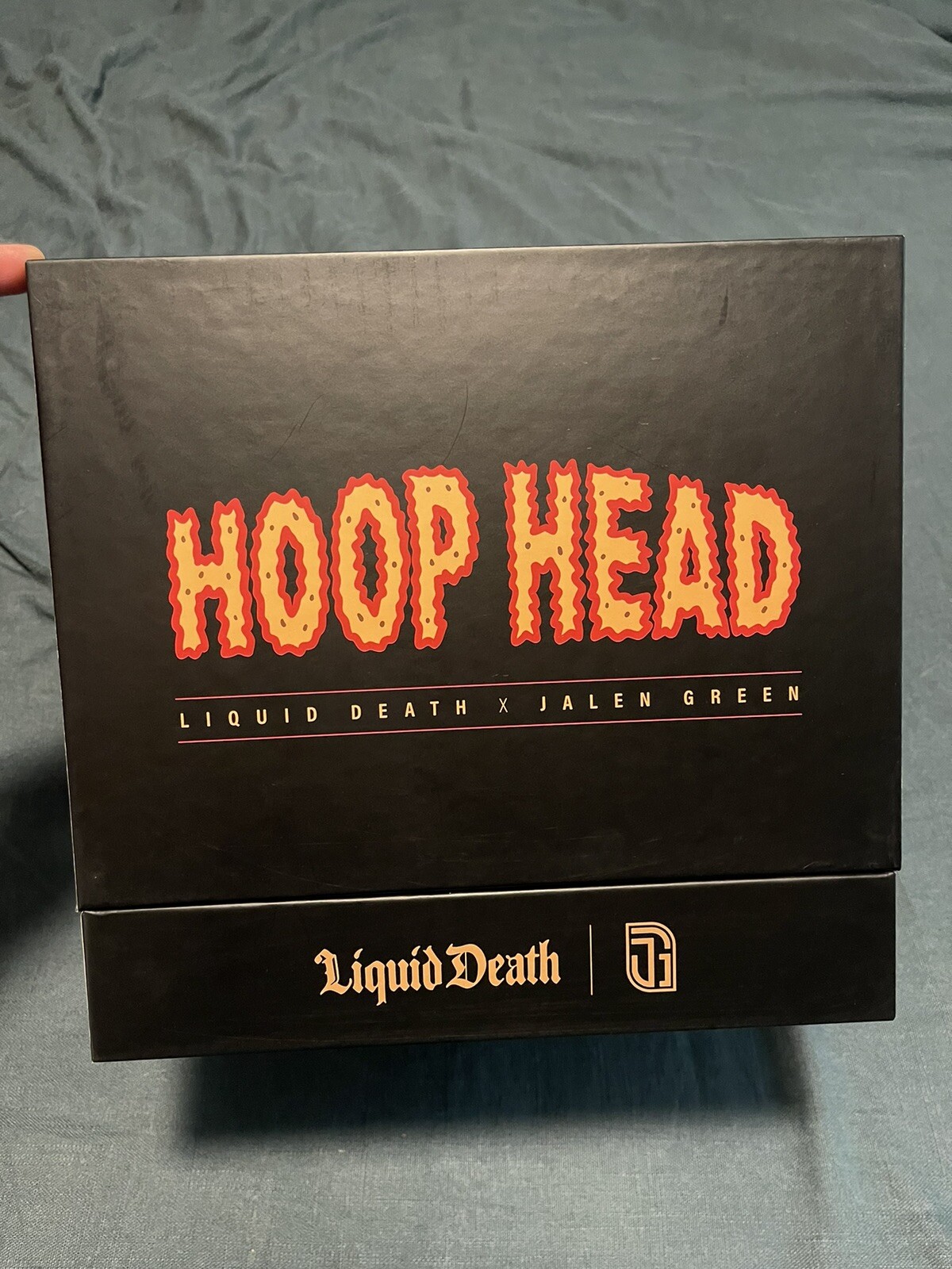 Liquid Death X Jalen Green Hoop Head Basketball Rare eBay