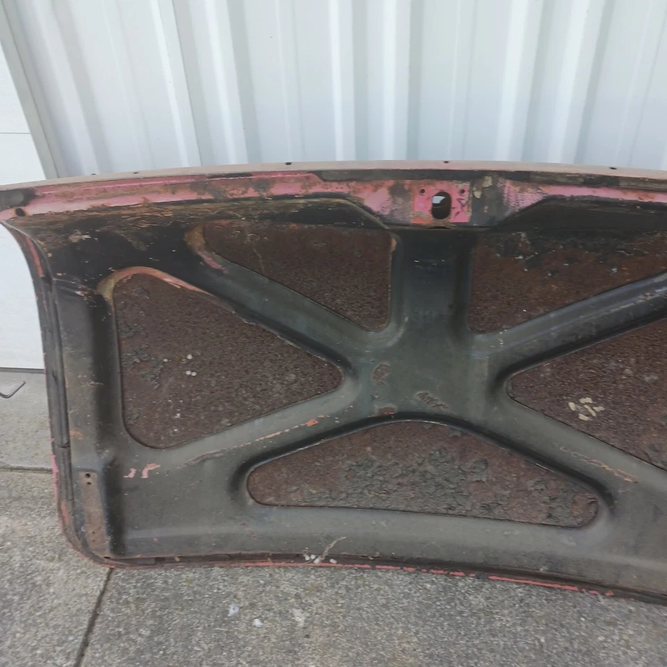 1955 Ford Sunliner or Crown Victoria Trunk Deck Foto 4 de 4