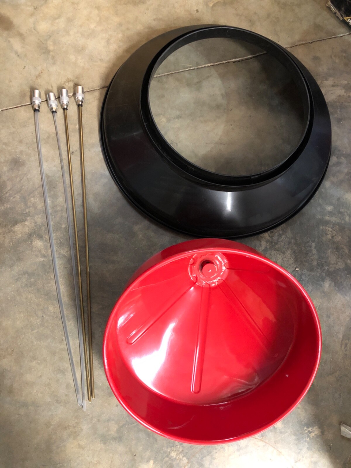 PARTS ONLY New Lincoln Industrial 3639 Used Fluid Combo Drain/Evacuator