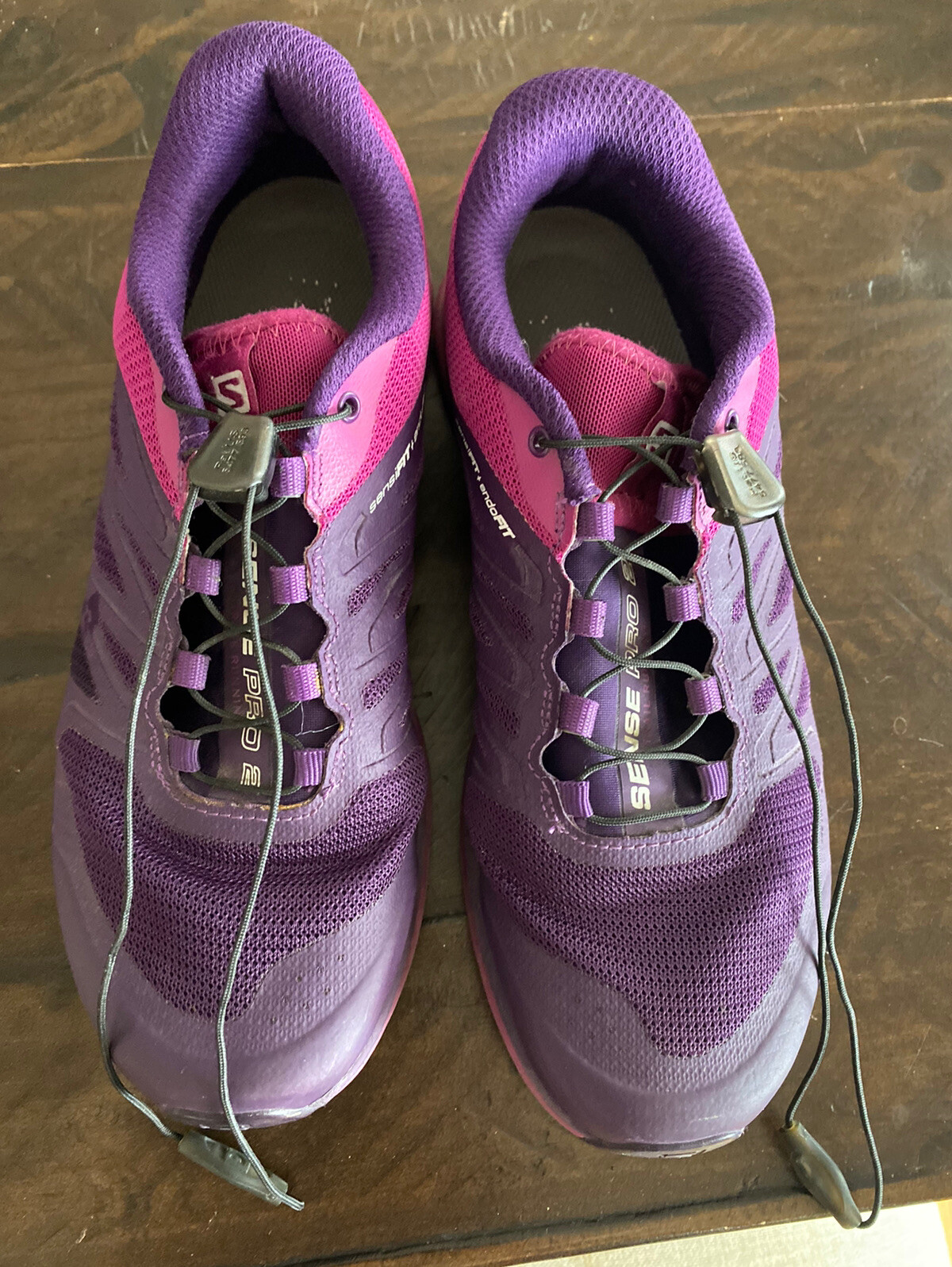 Scarpe da trekking Salomon Sense Pro 2 ortolite donna viola speed trail running taglia