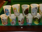 VINTAGE STAR WARS DIXIE CUPS  LOT OF 94 CUPS  37 DESIGNS
