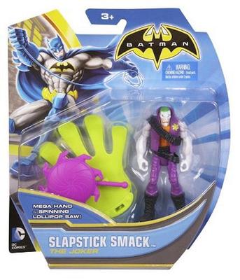 THE JOKER ( 4'' ) SLAPSTICK  SMACK ( 2013 ) BATMAN ( DC COMICS ) ACTION FIGURE