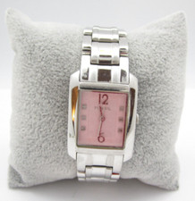 Women Fossil Quartz WR Analog 24mm Dial Tank Watch (H507) "Untested"