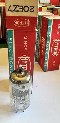 NOS Hytron 20EZ7 Dual Triode 12ax7 Type Audio Tube