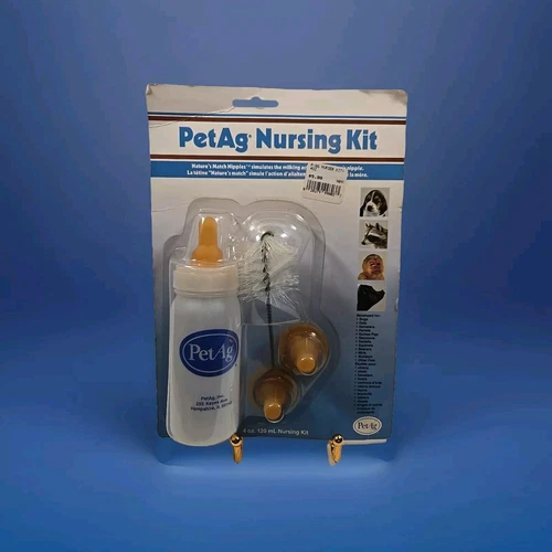 New Sealed PetAg Nursing Kit Small Animals Puppies Kittens 4 oz. Pet Supplies