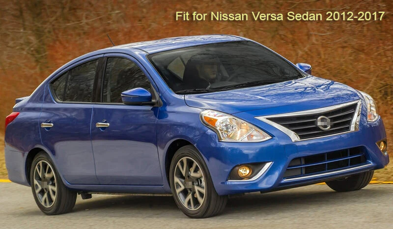 4 guardabarros guardabarros guardabarros guardabarros coche para Nissan Versa sedán 2012-2017 Foto 2 de 4